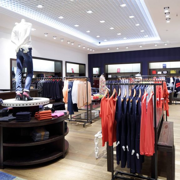 Luxury Fashionable Brand New Interior Of Clothes Store Luxury Fashionable Brand New Interior Of Clothes Store